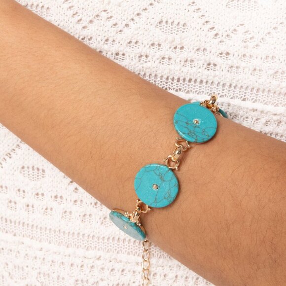 paparazzi Jewelry - Savory Season - Gold Bracelet